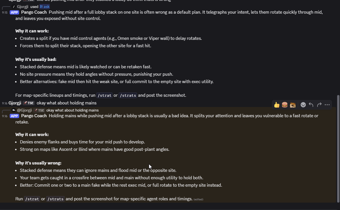 Discord strat coach preview